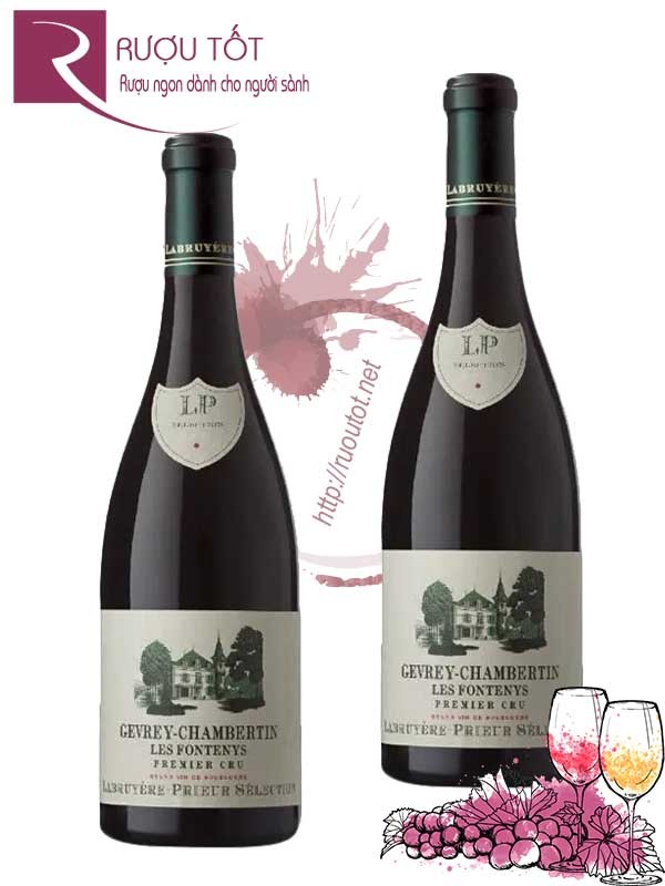 Vang Pháp Gevrey Chambertin Les Fontenys Labruyere Prieur Selection