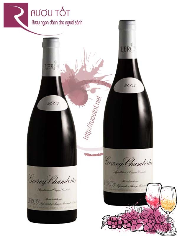 Vang Pháp Gevrey Chambertin Maison Leroy Thượng hạng