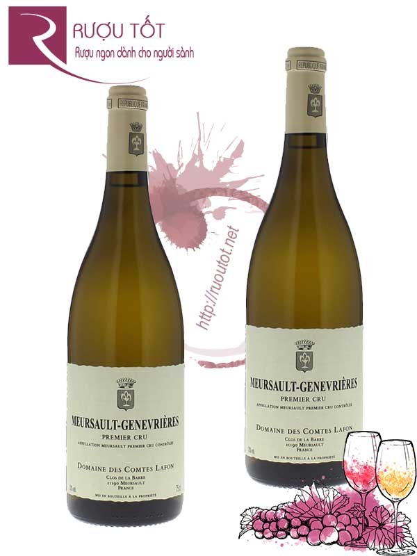 Vang Pháp Meursault Genevrieres Domaine des Comtes Lafon Cao cấp