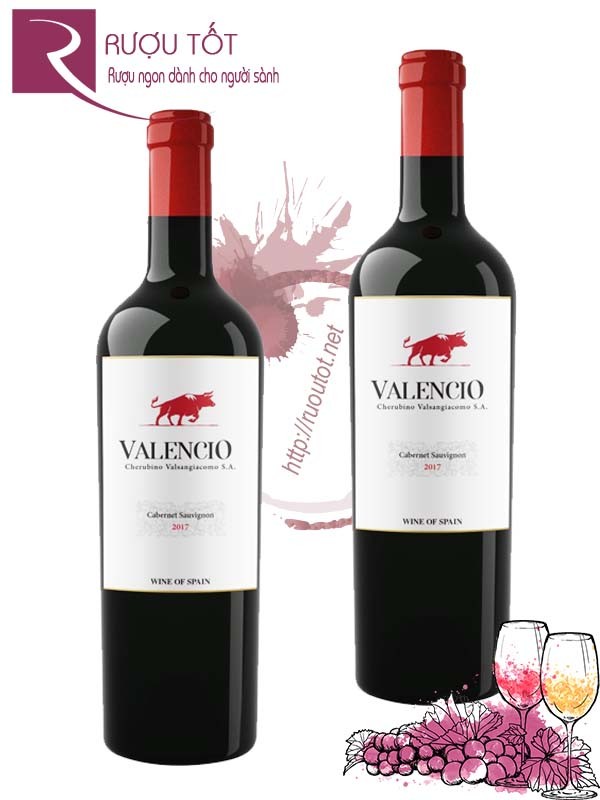 Rượu vang Valencio Cabernet Sauvignon 13,5%