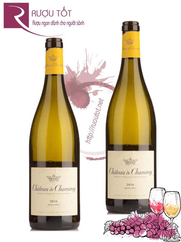 Vang Pháp Chateau de Chamirey Mercurey Blanc Thượng hạng