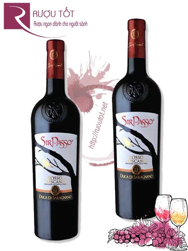 Vang Ý Sir Passo Rosso Toscana 99 điểm Chiết khấu cao