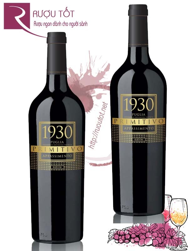 Vang Ý 1930 Old Wine Appassimento Primitivo Cao cấp