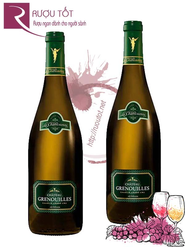 Vang Pháp Chateau Grenouilles Chablis Grand Cru Thượng Hạng