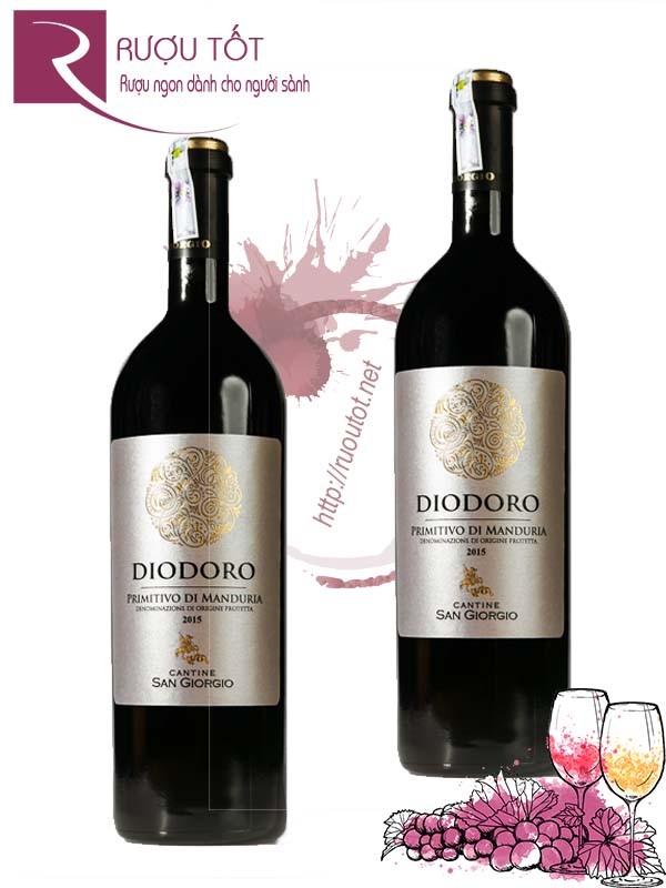 Vang Ý Diodoro Primitivo Di Manduria Cantine San Giorgio DOP