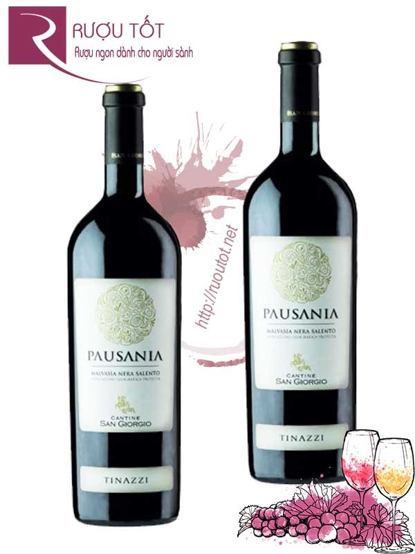 Vang Ý Pausania Malvasia Nera Salento Cantine San Giorgio DOP