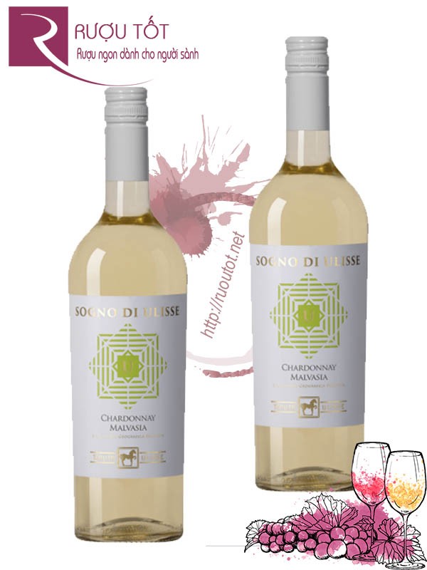 Vang Ý Sogno Di Ulisse Chardonnay Malvasia Tenuta Ulisse Cao cấp