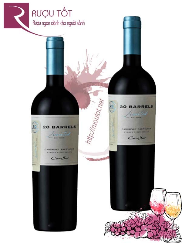 Vang Chile 20 Barrel Limited Edition Cabernet Sauvignon Hảo hạng