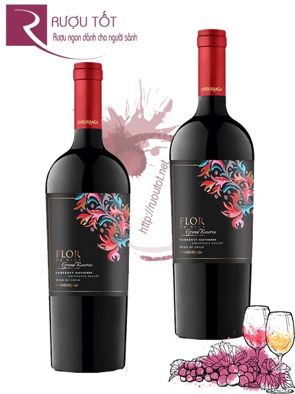 Rượu Vang Flor De Vina Grand Reserve Cabernet Sauvignon