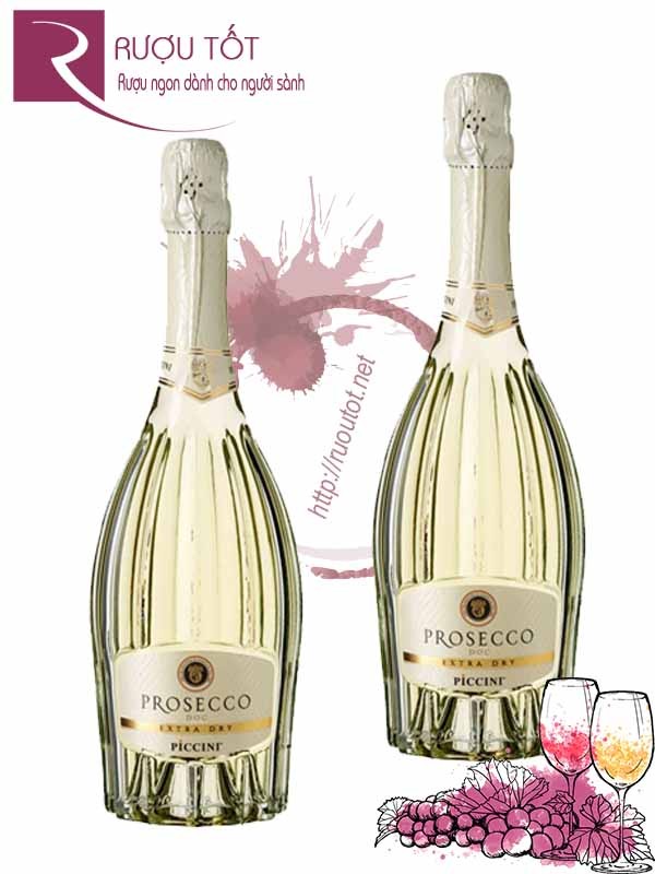 Vang nổ Ý Piccini Prosecco Extra Dry DOC Giá Tốt