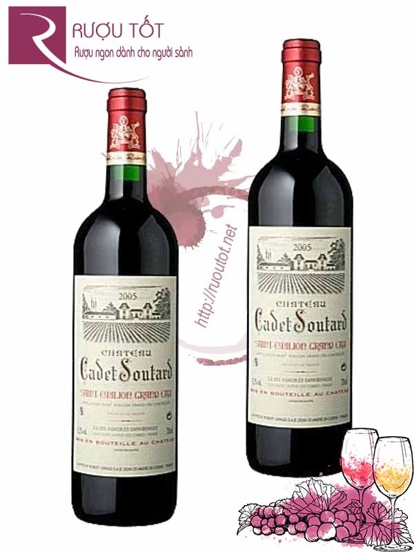 Rượu Vang Chateau Cadet Soutard Saint Emilion Grand Cru Giá Tốt