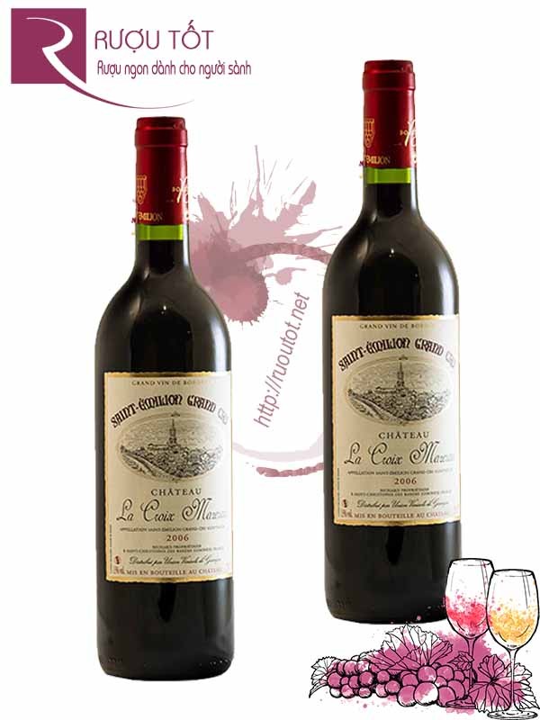 Rượu Vang Chateau La Croix Mazeran Saint Emilion Grand Cru Giá Tốt