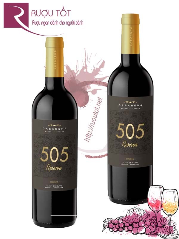 Rượu Vang Casarena 505 Reserva Malbec