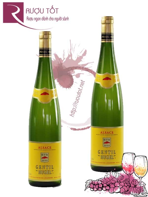 Vang Pháp Gentil Hugel Alsace Hảo hạng