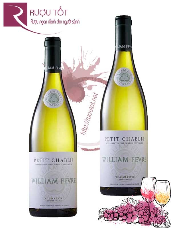 Rượu vang Pháp William Fevre Petit Chablis