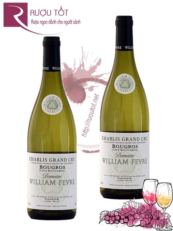 Vang Pháp Domaine William Fevre Chablis Grand Cru Bougros