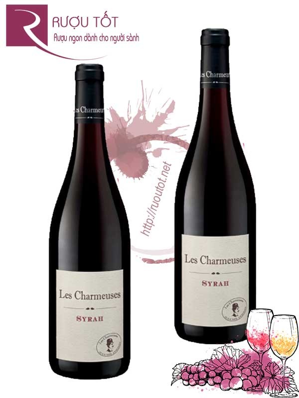 Vang Pháp Les Charmeuses Shiraz Hảo hạng