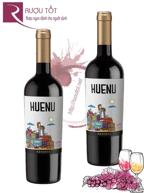 Vang Chile Huenu Reserva Cabernet Sauvignon Colchagua Valley