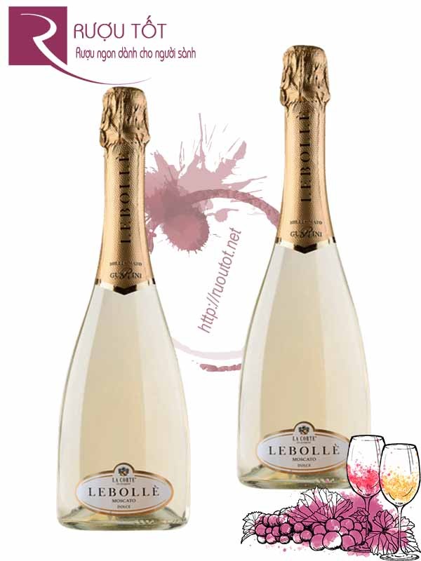 Vang Nổ Ý Lebolle Moscato Dolce Thượng Hạng