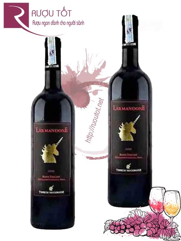 Vang Ý Larmandone Rosso Toscana Thượng Hạng