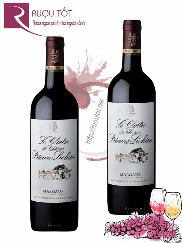 Vang Pháp Le Cloitre du Chateau Prieure Lichine Thượng Hạng