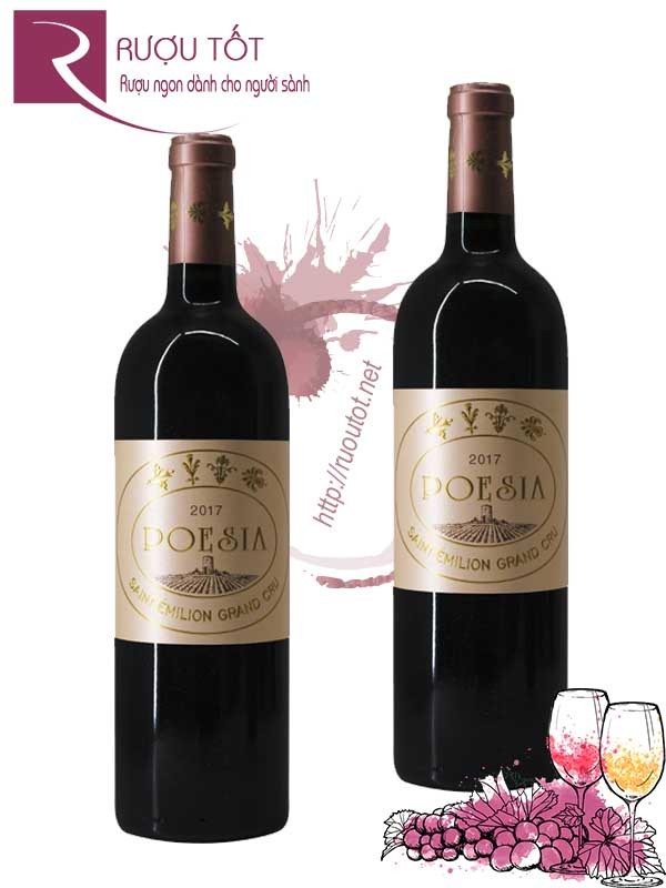 Vang Pháp Chateau Poesia Saint Emilion Grand Cru Thượng Hạng