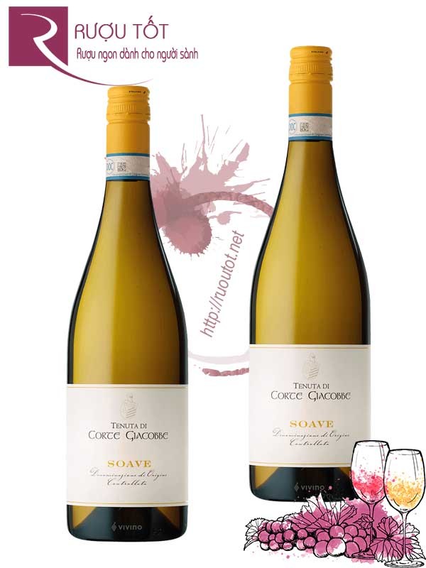 Vang Ý Corte Giacobbe Soave Chính hãng