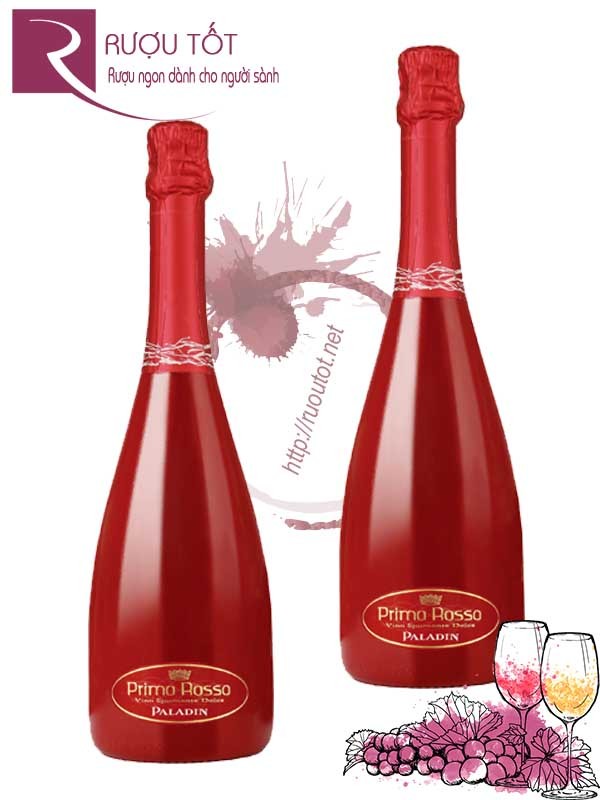 Vang Ý Primo Rosso Paladin Sparkling Giá rẻ