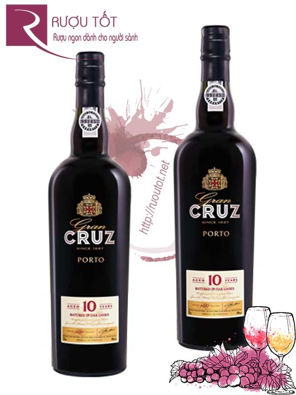 Rượu Vang Cruz Porto 10 years Tawny Port Hảo hạng