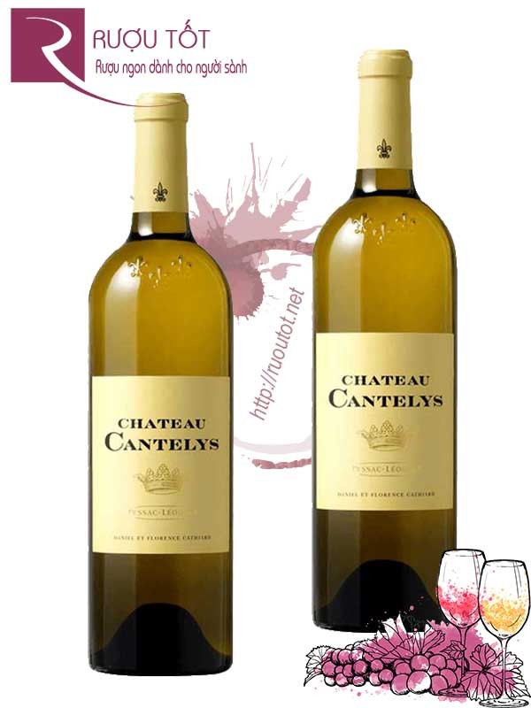 Rượu Vang Chateau Cantelys Pessac-Leognan White Wine