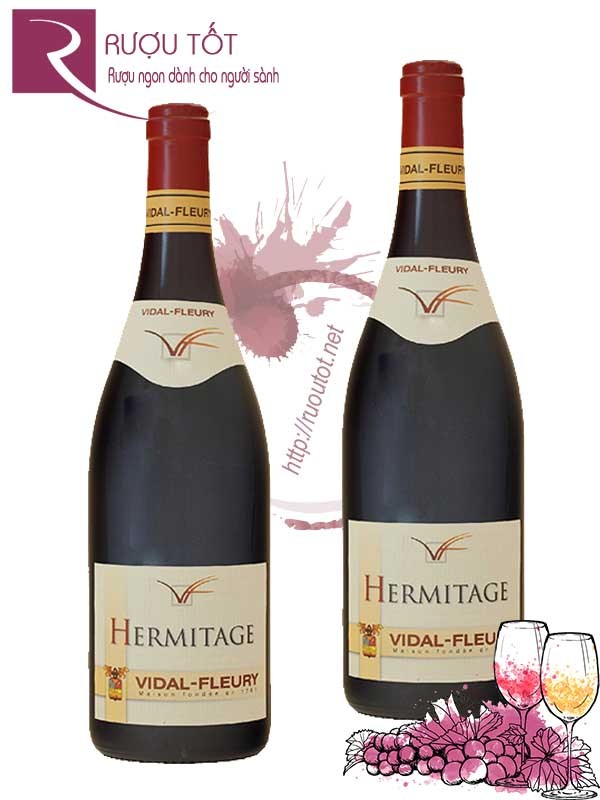 Rượu Vang Hermitage Vidal Fleury