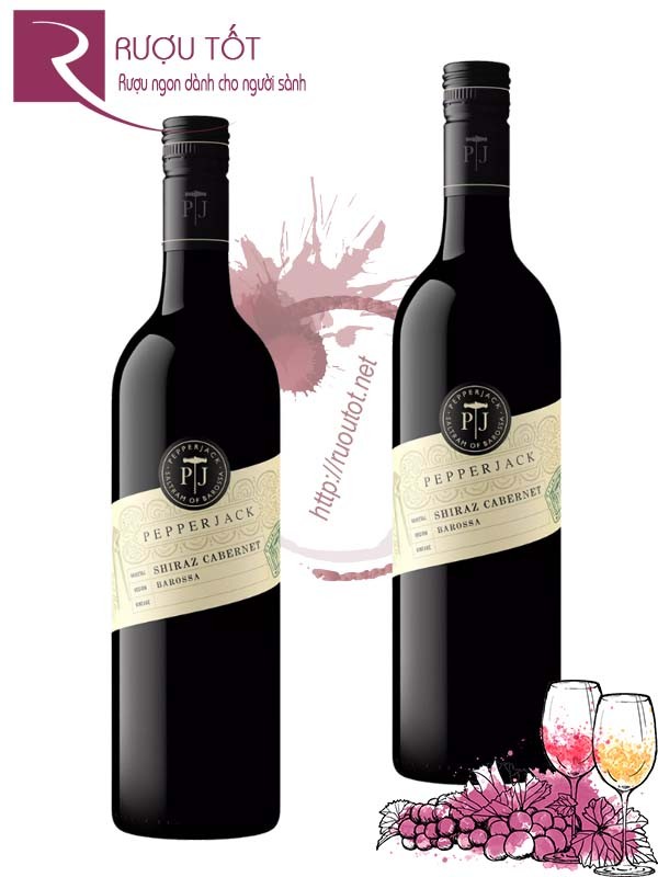 Rượu Vang Pepper Jack Shiraz Cabernet