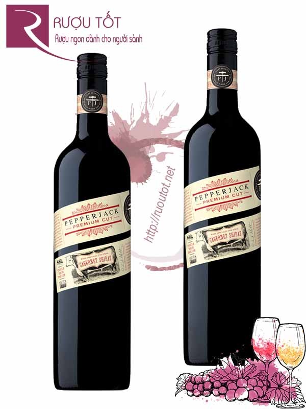 Rượu Vang Pepper Jack Premium Cut Shiraz Cabernet