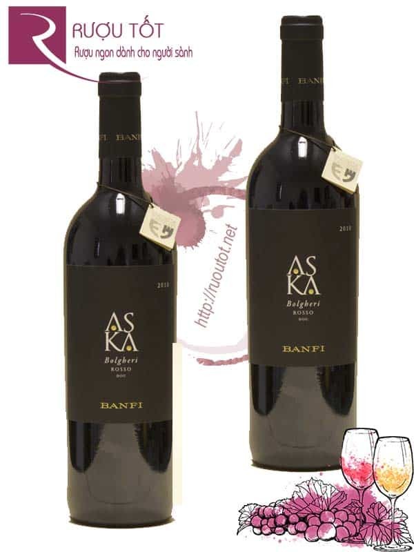 Rượu vang Banfi Aska Bolgheri Rosso Doc