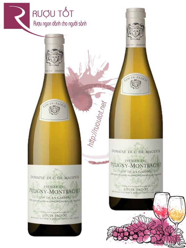 Vang Pháp Puligny Montrachet Clos de La Garenne Louis Jadot Cao cấp