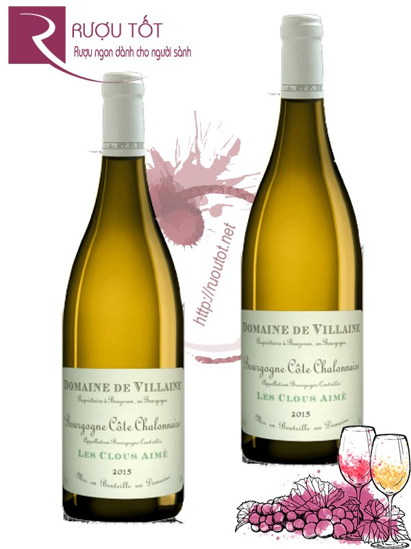 Vang Pháp Les Clous Aime Domaine de Villaine Thượng hạng