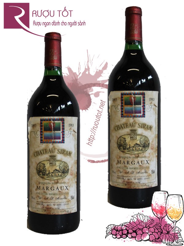 Vang Pháp Chateau Siran 1983 Imperiale Thượng hạng