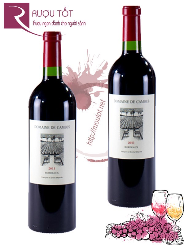 Vang Pháp Roc de Cambes Cotes De Bourg 2011 Thượng hạng