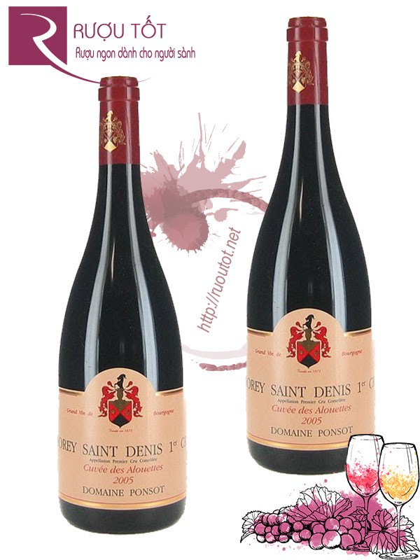 Vang Pháp Morey St Denis Domaine Ponsot Cuvee des Alouettes