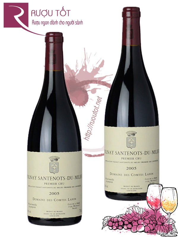 Vang Pháp Volnay Santenots du Milieu Domaine des Comtes Lafon Giá rẻ