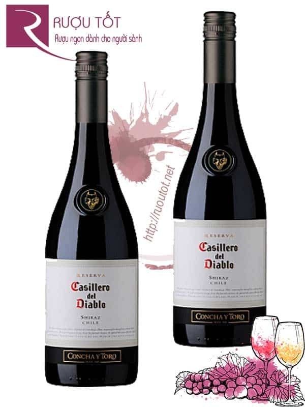 Vang Chile Casillero Del Diablo Shiraz Concha Y Toro Cao Cấp