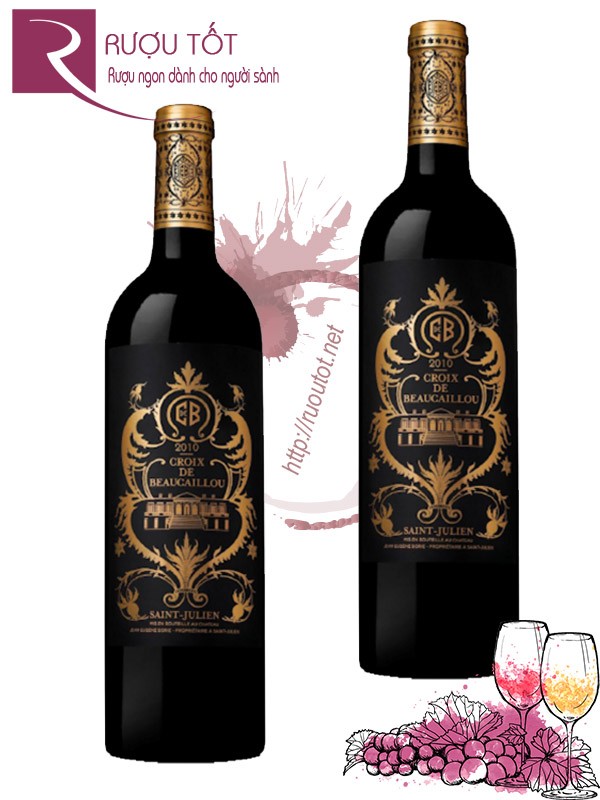 Vang Pháp Croix de Beaucaillou Saint Julien 2013 Gía rẻ