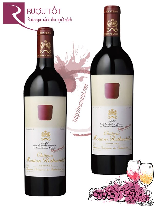 Vang Pháp Chateau Mouton Rothschild Pauillac 2013 Cao cấp