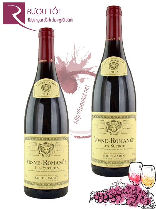 Vang Pháp Vosne Romanee Les Suchots Louis Jadot Cao Cấp