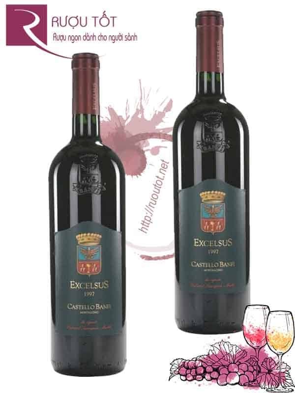 Vang Ý Excelsus Castello Banfi cao cấp