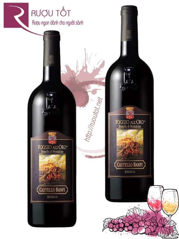 Rượu vang Ý Poggio All Oro Brunello di Montalcino