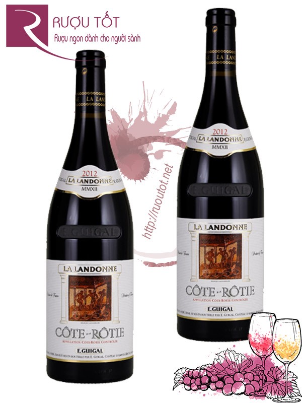 Vang Pháp Cote Rotie La Landonne Guigal Thượng hạng