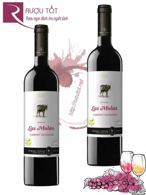 Vang Chile Las Mulas Organic Cabernet Sauvignon Cao cấp