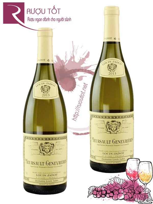 Vang Pháp Meursault Genevrieres Louis Jadot Thượng hạng