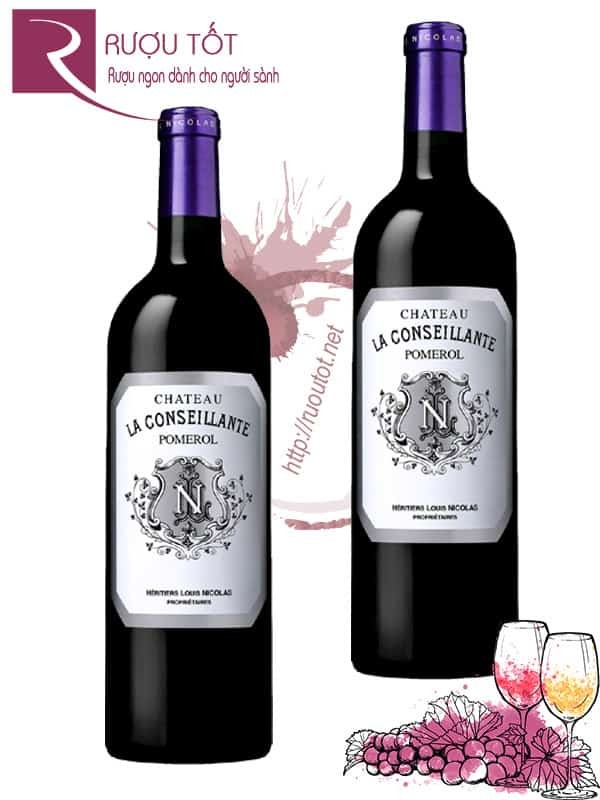 Rượu Vang Chateau La Conseillante Pomerol Hảo hạng